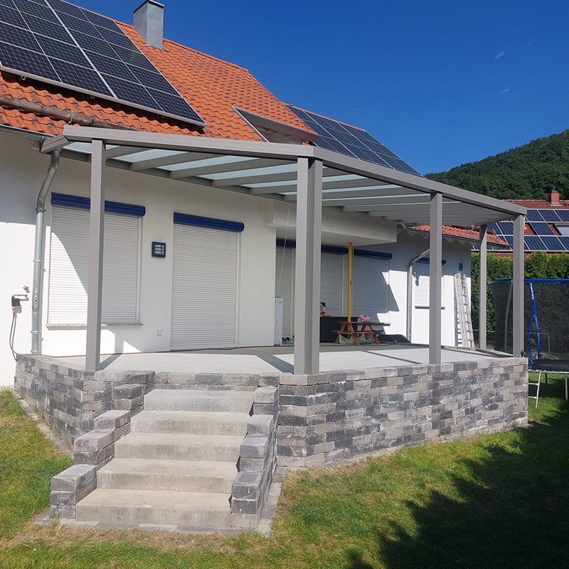 Terrassen Überdachung in Obenloch 4 Terrassen Überdachung in Obenloch 4
