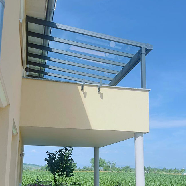 Balkon Überdachung in Wyhl 1