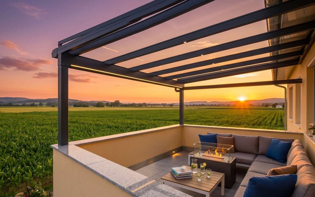 Balkon-Überdachung in Wyhl am Kaiserstuhl | Referenz
