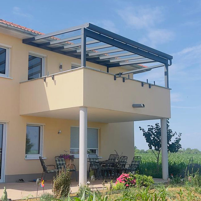Balkon Überdachung in Wyhl 3