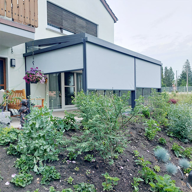Terrassenüberdachung Mühlhausen 2